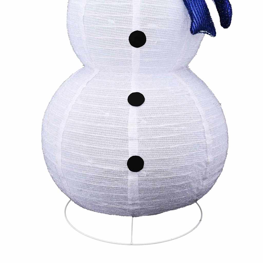 Christmas Snowman Family 3 pcs Warm White 81 x 60 x 125 cm